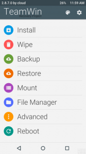 Xiaomi Custom Recovery TWRP