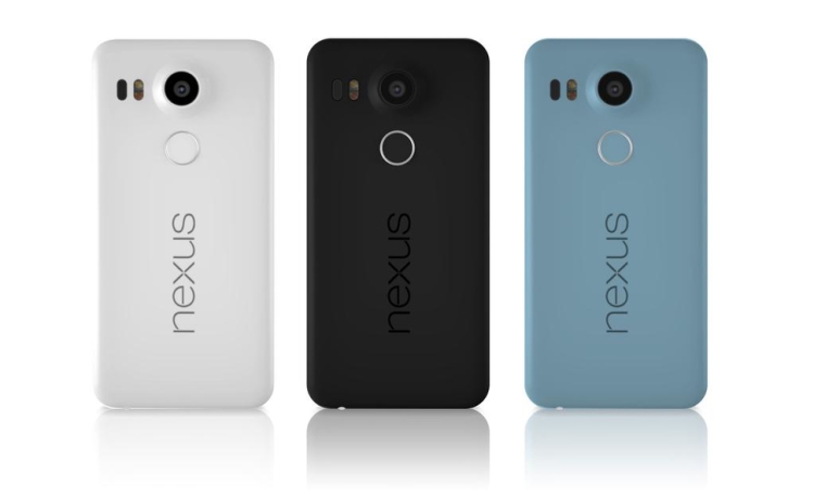 Google Nexus 5X - Colors