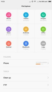 MIUI 6 - File manager