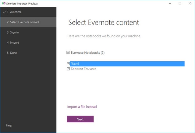 Evernote To OneNote - 02