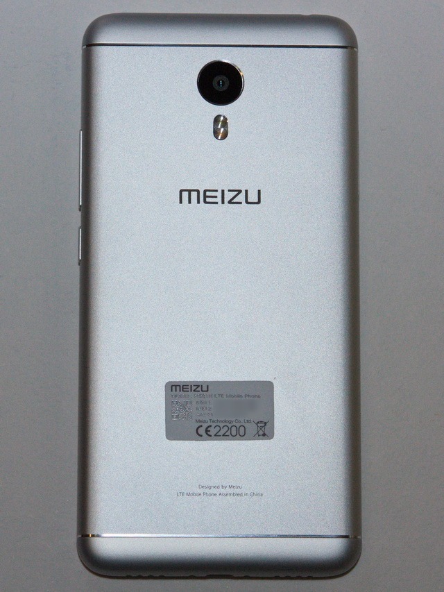 Meizu M3 Note Review - Back side